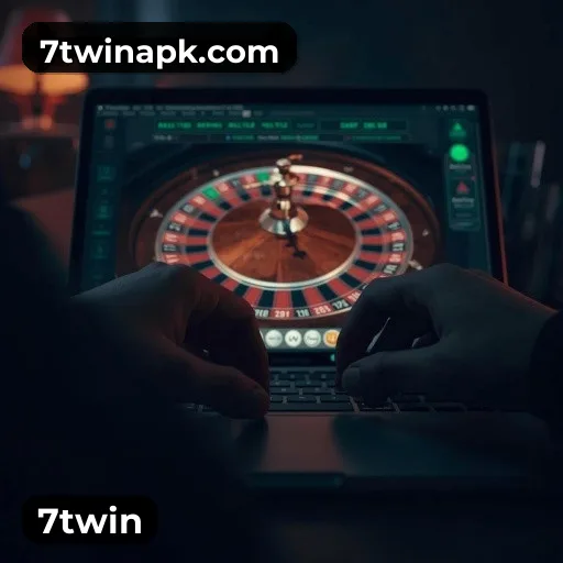 App 7twin para iOS e Android — interface mobile, login biométrico e PIX integrado